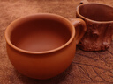 藏壶天下 宜兴紫砂杯主人杯 品茗杯个人杯茶碗 岁寒三友小杯单只 降坡泥黄花款 实拍图