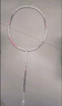李宁（LI-NING）羽毛球拍战戟小马达全碳素珍珠白4U已拉线AYPU073-4 实拍图