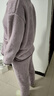 海澜之家【抱抱绒】睡衣女士翻领长毛珊瑚绒抗菌防螨长袖长裤家居服套装 实拍图