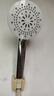 九牧（JOMOO）花洒喷头莲蓬头五功能硅胶净垢手持花洒S175015-2B02-1 实拍图