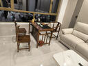 晋冠茶台茶具套装一体禅意茶几茶桌椅组合泡茶台1.2明月桌+围椅+2月牙 实拍图