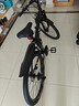 凤凰（Phoenix） 凤凰自行车可折叠山地车路虎男士成年人变速女式越野公路单车 条轮消黑/折叠双避震/全竞速轴承 26寸24速【参考：158-188cm】 实拍图