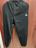 匹克针织运动裤男冬季跑步加绒梭织长裤休闲裤运动服男直筒裤束脚裤子 【秋冬加绒束脚裤4007】黑色 L (175) 实拍图