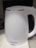格来德 （Grelide） 电热水壶小功率学生宿舍烧水壶304不锈钢车载电水壶双层防烫热水壶自动断电煮水壶插电加热可烧水 1.2L 白色-600W-1206A1 实拍图
