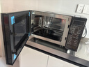 格兰仕（Galanz）变频微波炉烤箱一体机 不锈钢内胆家用25升大容量一级能效平板式光波炉G90F25CSPV-BM1(G0) 实拍图