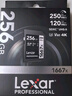 雷克沙（Lexar）256GB SD存储卡 U3 V30 佳能索尼富士尼康相机高速SD卡 读205MB/s 写140MB/s 4K超清录制 SD银卡 实拍图