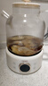 OIDIRE（偶点）全玻璃养生壶 花茶壶无胶水煮茶壶 煮茶器办公室恒温养生壶烧水壶电热水壶炖煮智能保温 1L ODI-HC01花茶养生壶【不带滤网】 实拍图