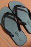 大嘴猴（paul frank）人字拖男士大码夏季拖鞋户外外出防滑耐磨夹趾沙滩鞋 灰  42-43 实拍图