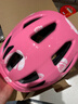 京东京造 儿童头盔护具套装 轮滑溜冰滑板平衡车自行车护具7件套 榛果粉 S 实拍图