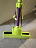 妙洁胶棉拖把27cm杆长120共2头滚轮式懒人家用一拖净免手洗海绵吸水 实拍图
