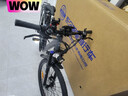 永久锂电池助力电动自行车禧玛诺变速超长续航山地车男女士双碟刹单车 F58-摩天灰【10A线碟】26寸 实拍图