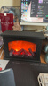 木丁丁仿真火焰灯氛围灯卧室台灯床头桌摆件火炉壁炉直播装饰房间小夜灯 壁炉火焰灯【方形两用含USB线】 实拍图