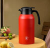 丽贝德家用保温壶316不锈钢热水瓶大容量暖水瓶壶保温瓶 2800ML 红色 实拍图
