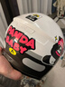 两只小蜜蜂新国标3C认证儿童头盔冬季保暖3/4半盔可爱熊男女孩四季通用电动车摩托车头盔平衡车安全帽珍珠白 实拍图