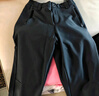 京东京造风盾300软壳裤耐磨户外防风专业登山徒步裤 曜石黑-女款 M 实拍图