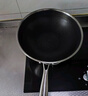 炊大皇炒锅有钛0氟不粘锅316L不锈钢不粘平底炒锅32cm 实拍图