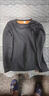 中老年男士保暖内衣男加厚加绒厚单件上衣防寒保暖打底内衣上衣 CSF-A12黑色 （工厂直销特价款） M （建议80-100斤以内） 实拍图