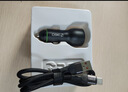 360车载充电器超级快充数据线套装双口USB 66W点烟器智能车充HC-69 一拖二转换器 实拍图
