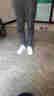 海澜之家HLA男鞋棉鞋男士休闲鞋小白鞋板鞋子男款 0473白色(加绒)42 实拍图