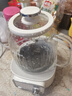 美的（Midea）花漾0胶水全玻璃养生壶 多功能煮茶壶 母婴烧水壶 恒温电热水壶 全自动一体煮茶器1.2L YS12B302J 实拍图