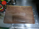 双枪乌金檀木整木菜板 百年龄砧板家用切菜案板抗菌实木菜板45*30*2.5 实拍图