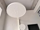 希箭（HOROW）易洁软胶大顶喷增压四功能淋浴花洒A7 A10奶白色恒温数显花洒套装-儿童花洒版 实拍图
