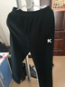 安踏加绒运动长裤男士冬季保暖直筒卫裤KT汤普森休闲百搭平口裤子 实拍图