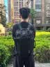 Edison爱迪生户外旅行双肩包高颜值大容量背包多功能双肩包W12-1黑色 实拍图