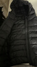 嘟嘟家【三防面料】儿童冬季轻薄红色羽绒服新年冬装女童拜年服男童童装 黑色 100 实拍图