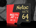 朗科（Netac）64GB TF（MicroSD）存储卡 U3 C10 A2 V30 4K 超至尊PRO版内存卡 读速100MB/s 写速40MB/s 实拍图
