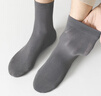 棉竹屋袜子男中筒袜7A抗菌夏季薄款防臭吸汗网眼纯棉黑色男士西装袜6双 实拍图