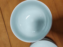 景德镇（jdz）官方陶瓷饭碗影青瓷餐具套装无铅纯色碗碟面碗汤盘乔迁搬家礼物 流影4.5英寸饭碗（两只装） 实拍图