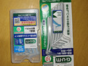 G·U·M日本GUM牙缝刷拜德乐L型牙间刷10支正畸矫正型齿间刷带牙套减嘴臭 浅蓝色SS中号(适合大部分人) 实拍图