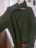 优衣库女装舒芙蕾拉链针织开衫/毛衣毛衫外套25新款480490 57 深橄榄色 L /160/88A 实拍图