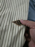 马登工装美式复古条纹棒球衫男士衬衣外套春秋薄款宽松长袖衬衫男上衣 条纹 【男生衬衫/轻奢高级感】 S （165/88A） 实拍图