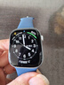 Apple/苹果 Watch Series 10 智能手表GPS款46毫米银色铝金属表壳丹宁色运动型表带M/L MX223CH/B 实拍图