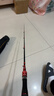 熊火筏钓竿1.5m裸竿软尾阀杆远投岸筏船筏竹排筏竿碳素抛筏鱼竿钓鱼杆 实拍图