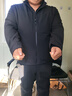 龙牙【龙牙 × 中国火箭】二代风神棉服外套运动户外保暖加厚棉服男 极夜黑 3XL 185/112B(215-240斤） 实拍图