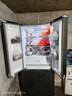 康佳408升智能变频超薄可嵌入十字对开双开四开一级能效风冷无霜大容量家用电冰箱家电BCD-408WPEG4S 实拍图