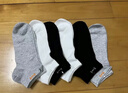 猫人【10A抑菌防臭100%纯棉袜】6双男士袜子男夏季船袜吸汗商务短袜男 实拍图