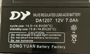 超威（CHILWEE）电瓶12V4.5Ah卷闸门安防消防电梯音响12V玩具童车UPS备用蓄电池 实拍图