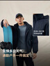 Levi's李维斯秋季新品男士简约休闲可收纳风帽御寒羽绒服外套 蓝色 XL 实拍图