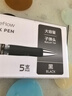 得力（deli）S01中性笔签字笔 0.5mm子弹头经典办公按动笔水笔  S01升级大容量长续航黑色5支/盒 33880S 实拍图