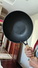 卡骏奇日本品牌超轻铁锅无涂层炒锅不粘锅少油烟炒菜锅家用燃气电磁通用 30cm超轻平底铁锅【带锅盖】 30cm 实拍图