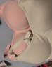 嫚熙哺乳内衣聚拢产后喂奶孕妇专用文胸罩夏季薄款怀孕期女蜜桃粉M码 实拍图