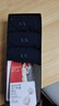 浪莎袜子男纯棉男袜抗菌全棉舒适黑色男士袜子中筒商务休闲棉袜6双装 实拍图