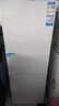 海尔（Haier）179升两门双开门小户型宿舍租房办公室家用电冰箱小型冷藏冷冻BCD-179LHC2E0WV家电国家补贴15% 实拍图