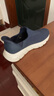 斯凯奇（Skechers）新年礼物闪穿鞋男鞋冬休闲健步鞋一脚蹬运动鞋百搭软底布鞋118306 实拍图