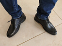 奥康官方男鞋春秋季新款男士英伦商务正装皮鞋真皮通勤德比鞋新郎婚鞋 【内增高】黑色 1253211065B 38 (240mm)顺丰包邮 实拍图