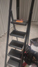 京东京造梯子家用五步折叠梯子室内多功能爬梯加厚人字梯单侧工程梯 实拍图